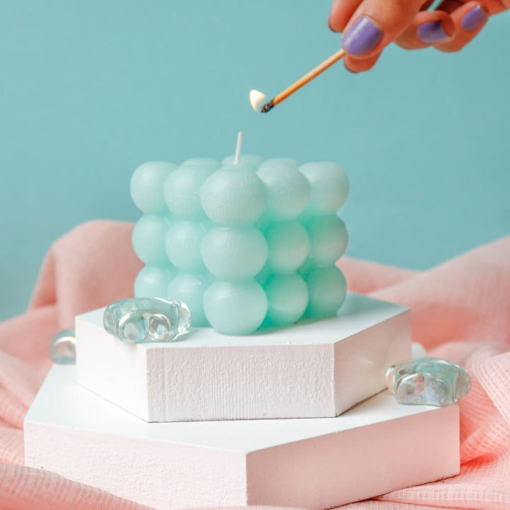 Bubble Candle - Soya Wax - Japanese Cherry Blossom - Suspire