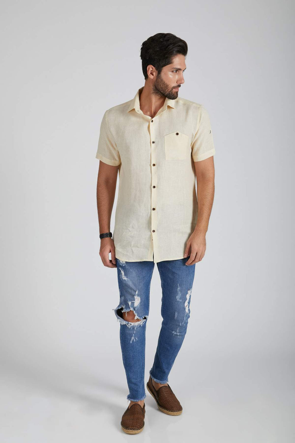 B Label Burrow Half Sleeve Shirt