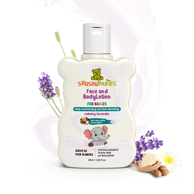 Calming Lavender Face and Body Lotion For Babies-60ml - Suspire