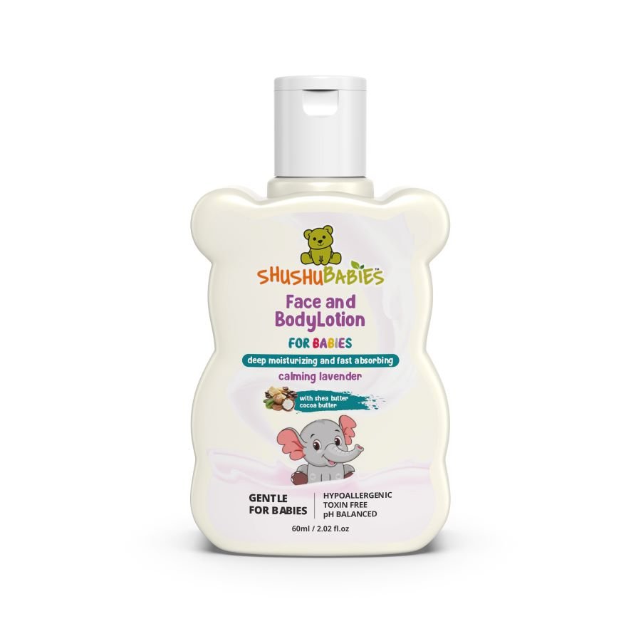 Calming Lavender Face and Body Lotion For Babies-60ml - Suspire
