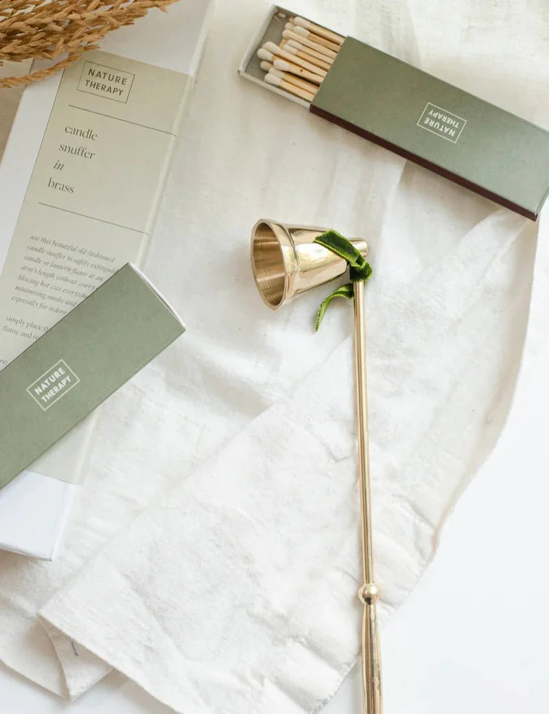 Candle Snuffer in brass - Suspire