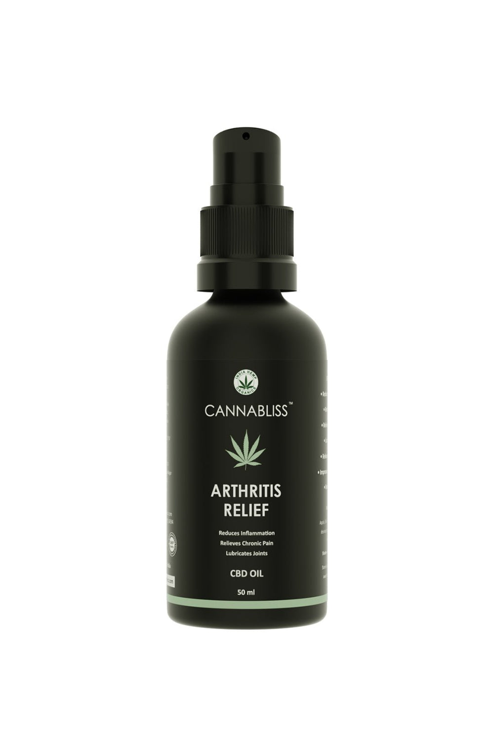 India hemp Organics Cannabliss Arthritis Relief