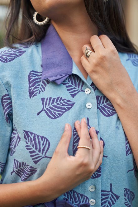 Casper Leafy Dress - Suspire