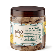 Good Graze Chocolate Coconut Chips 100gm ( Pack Of 2 )