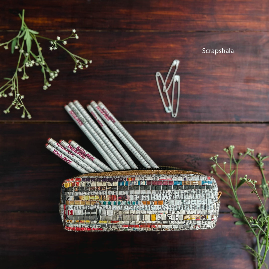 Chracha Stationary Gift Set | Upcycled | Handloom paper textile - Suspire