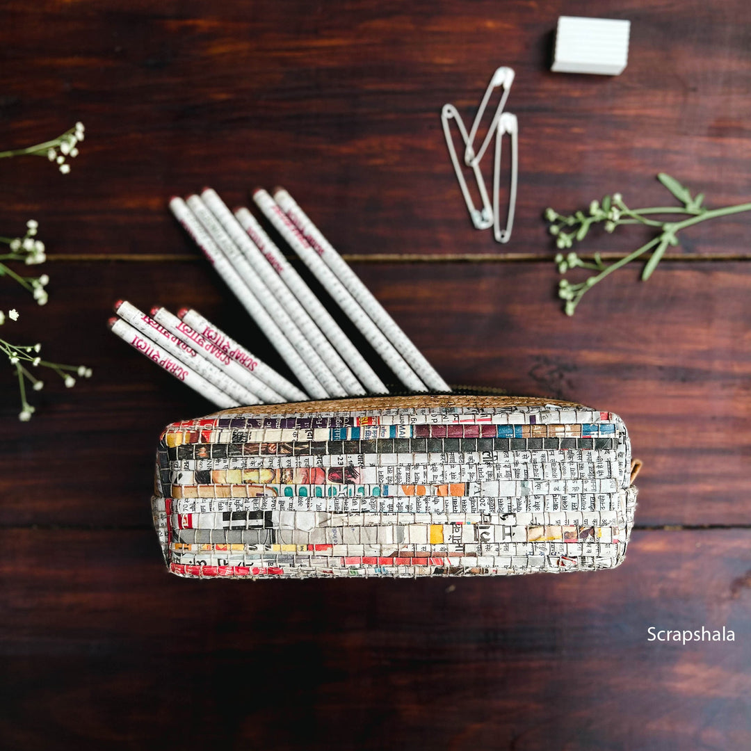 Chracha Stationary Gift Set | Upcycled | Handloom paper textile - Suspire