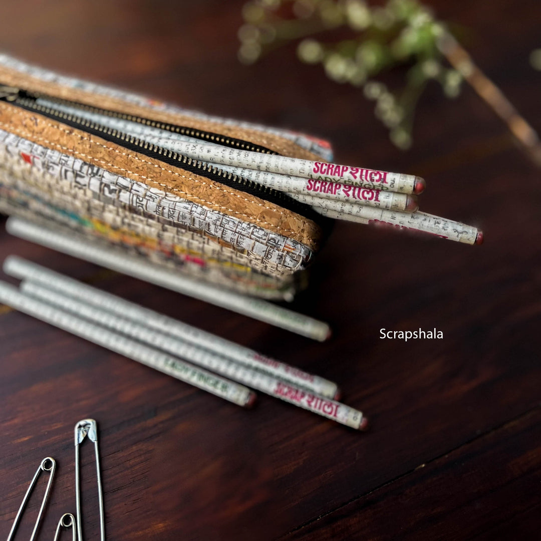 Chracha Stationary Gift Set | Upcycled | Handloom paper textile - Suspire