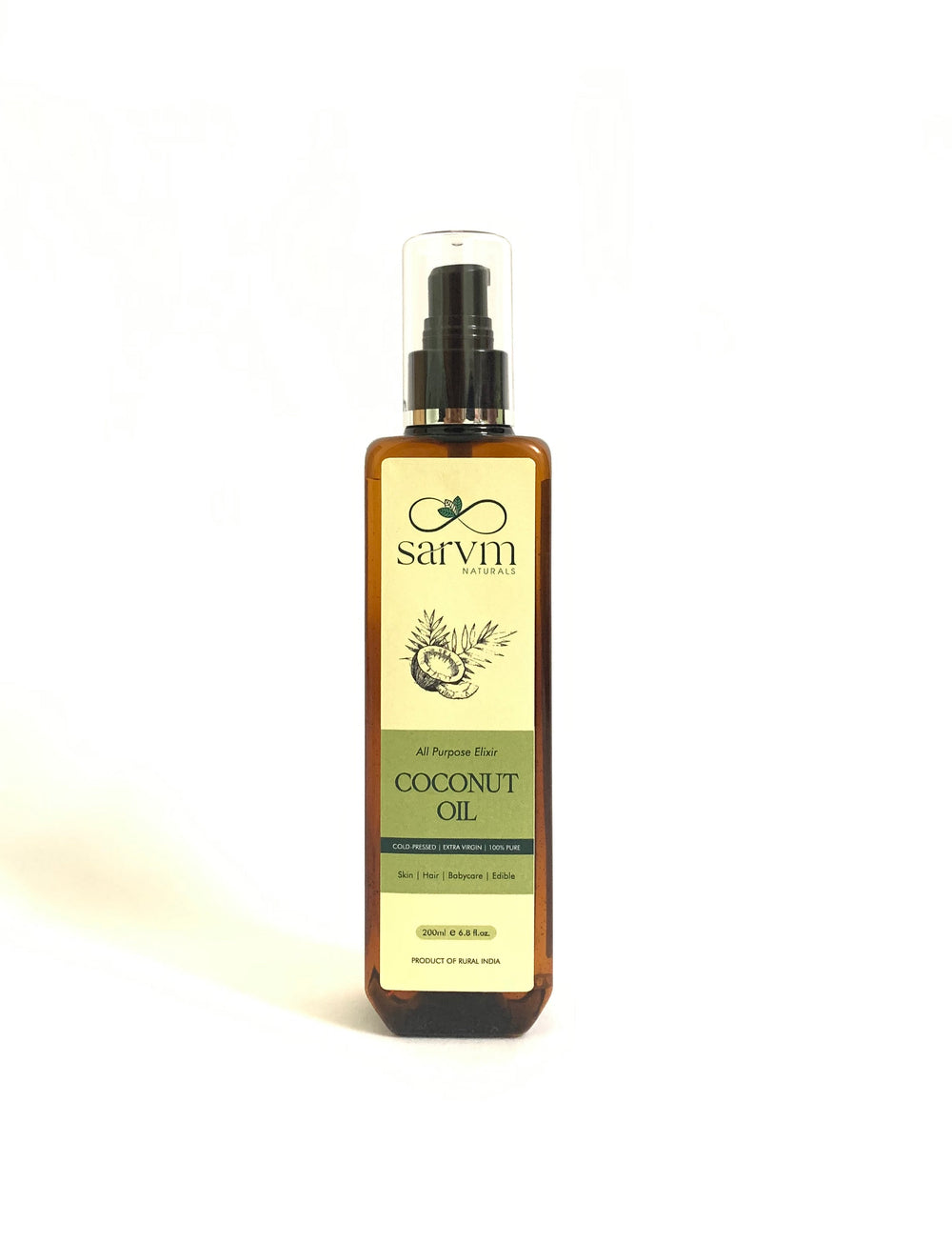 Coconut Oil - Cold Pressed 200ml