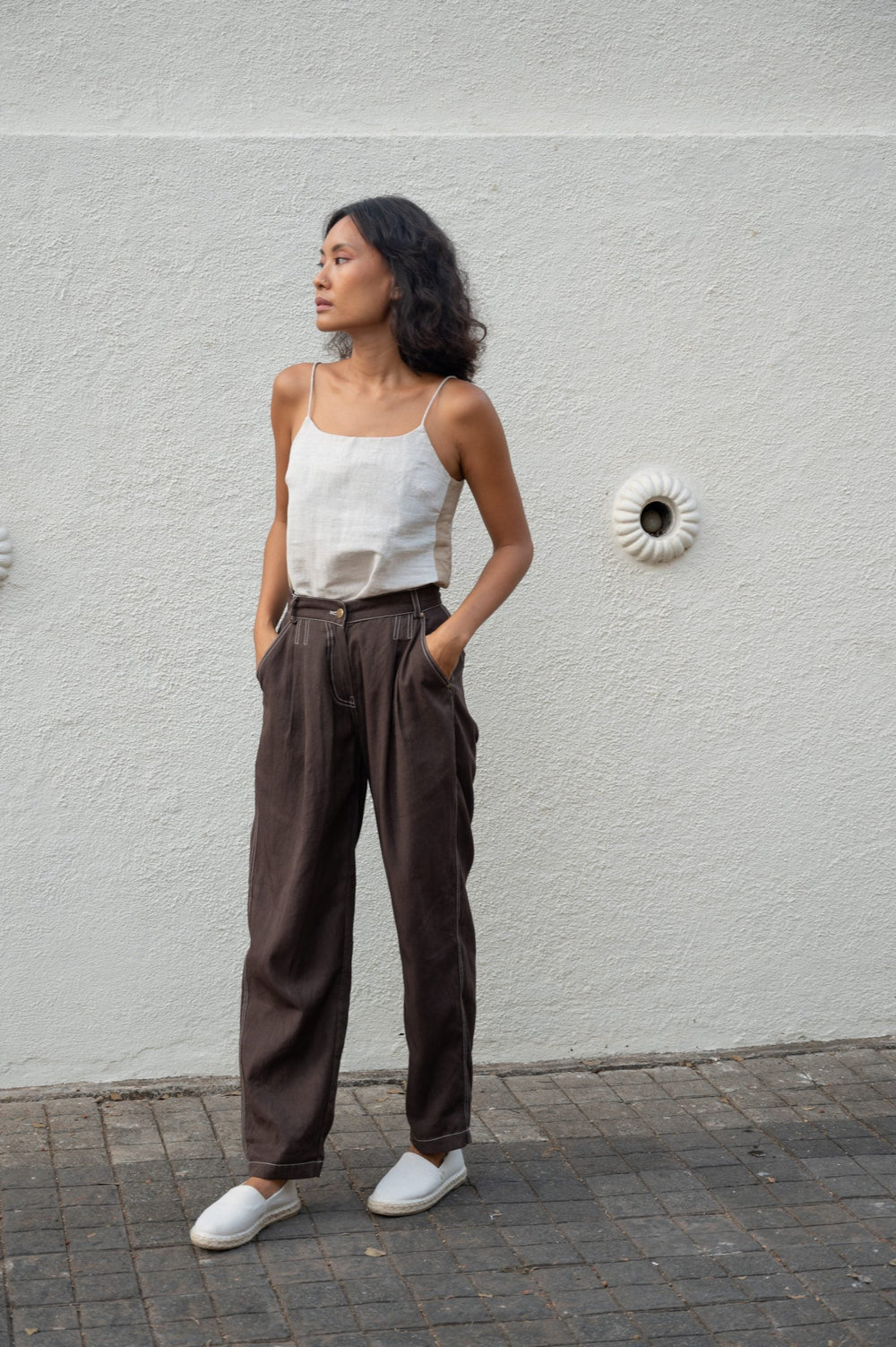 The Terra Tribe Como Strap Top
