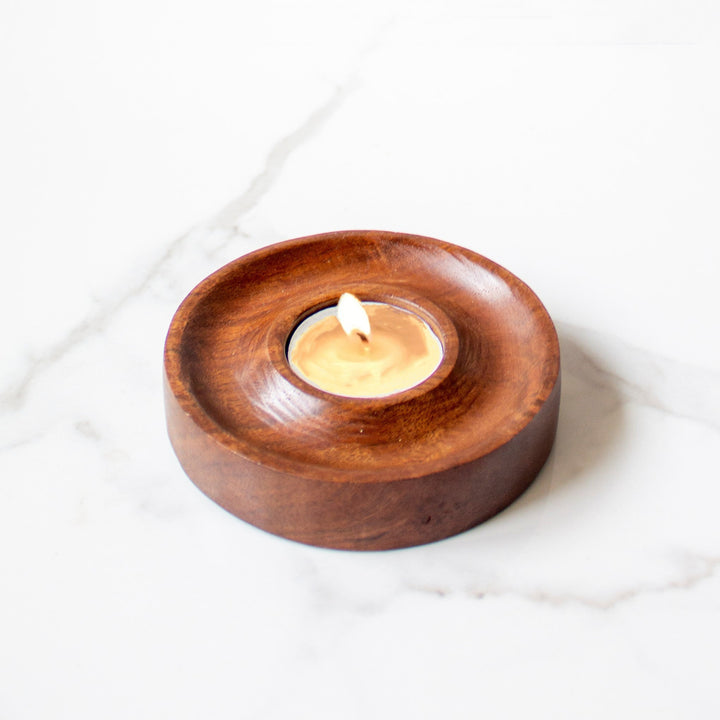 Concentric Tealight Candle - Suspire