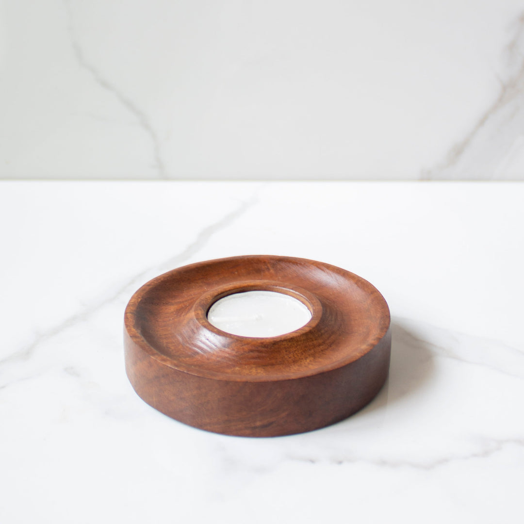 Concentric Tealight Candle - Suspire