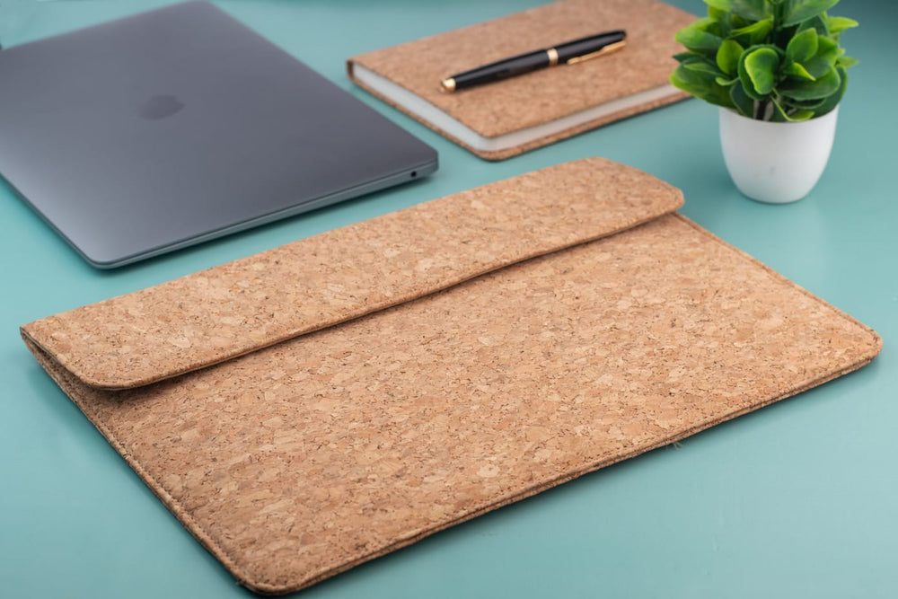 aVyannaa Cork laptop Sleeve ( 13 inches)