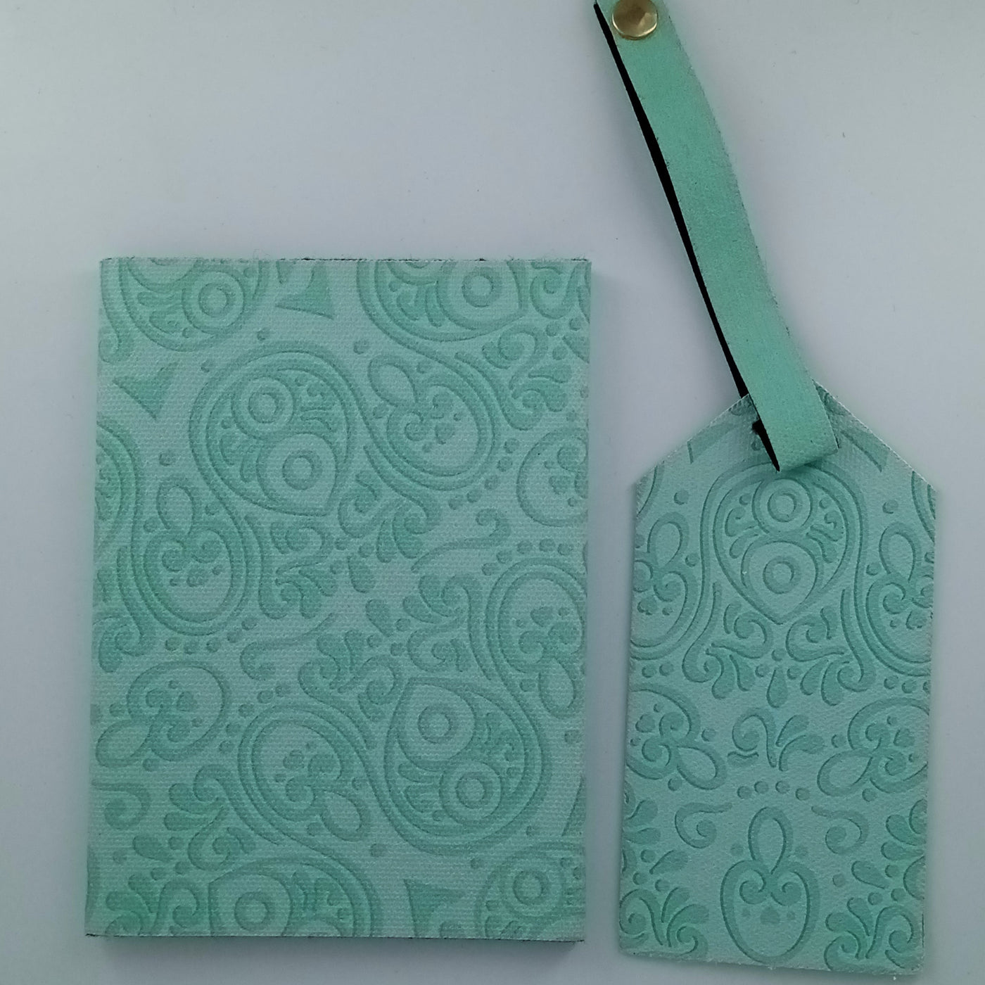 Cotton Canvas Monochrome Gift Set - Mint Green - Suspire