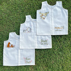 Bhaakur Cotton Jhablas/Vests -Set of 3