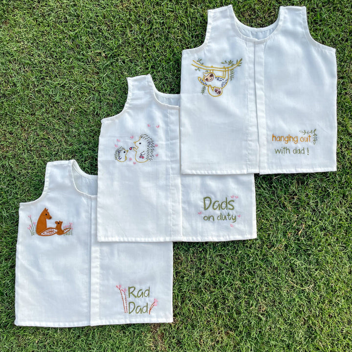 Cotton Jhablas/Vests -Set of 3 - Suspire