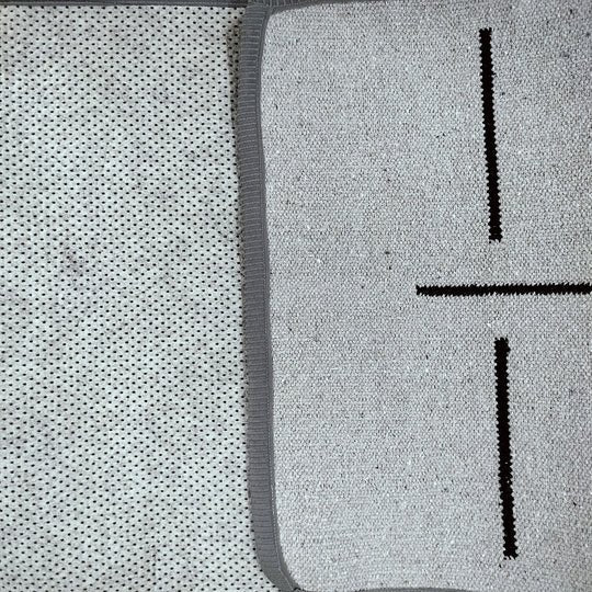 Cotton Yoga Mat - Gemstone Series / Pearl Grey - Suspire