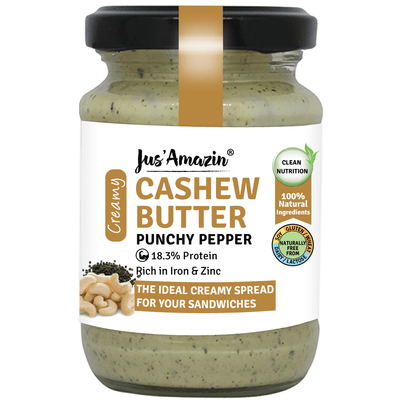 Creamy Cashew Butter – Punchy Pepper - Suspire