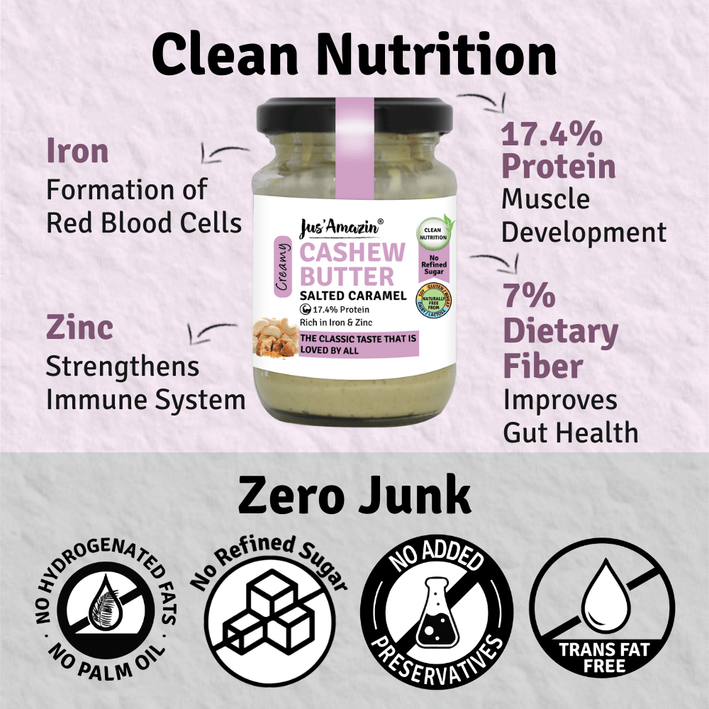 Creamy Cashew Butter - Salted Caramel - Suspire