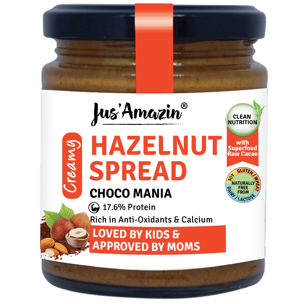 Jus Amazin Creamy Hazelnut Spread - Choco Mania