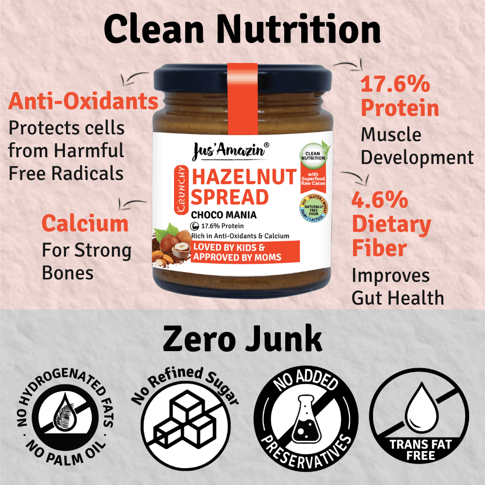 Crunchy Hazelnut Spread - Choco Mania - Suspire