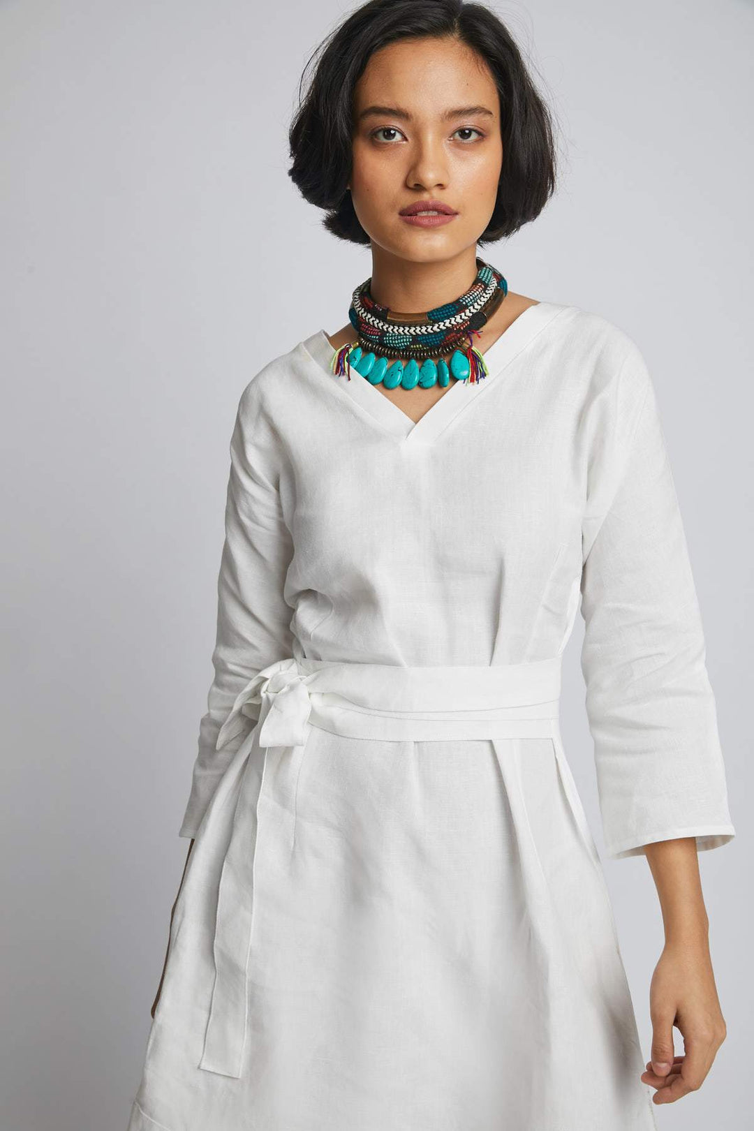 Dazzle Tie Up Dress - Suspire