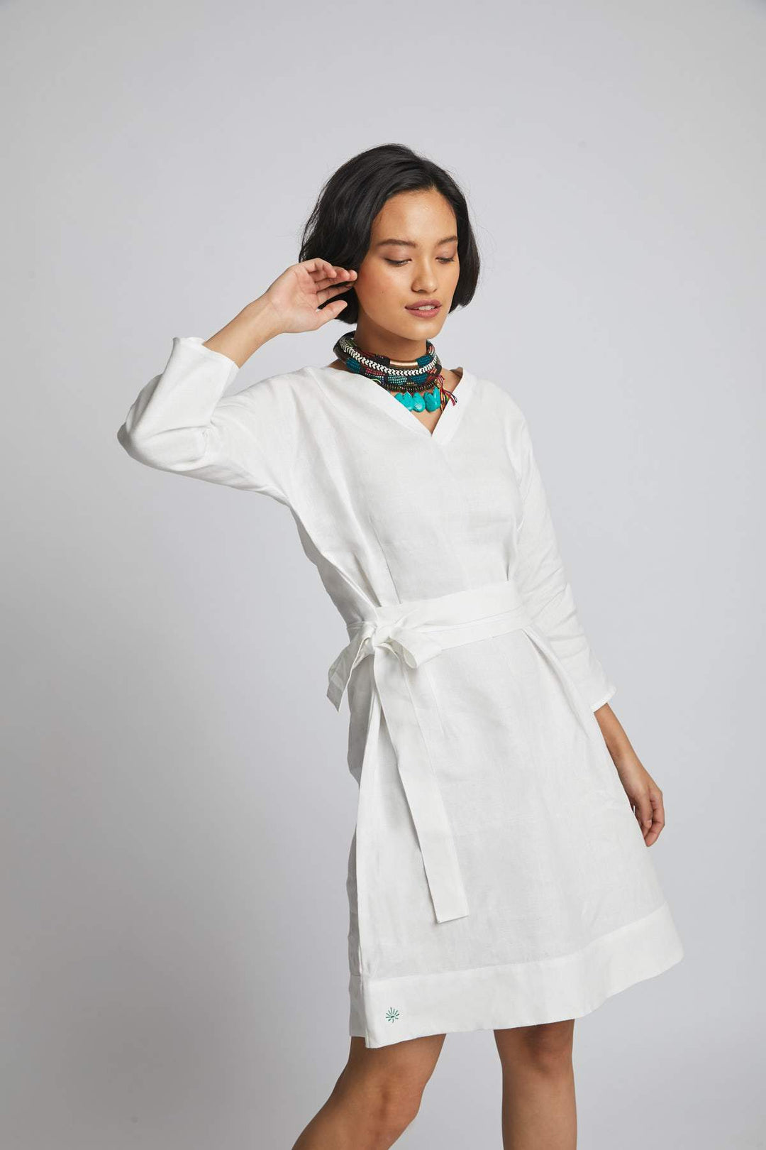 Dazzle Tie Up Dress - Suspire