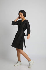 B Label Dazzle Tie Up Dress