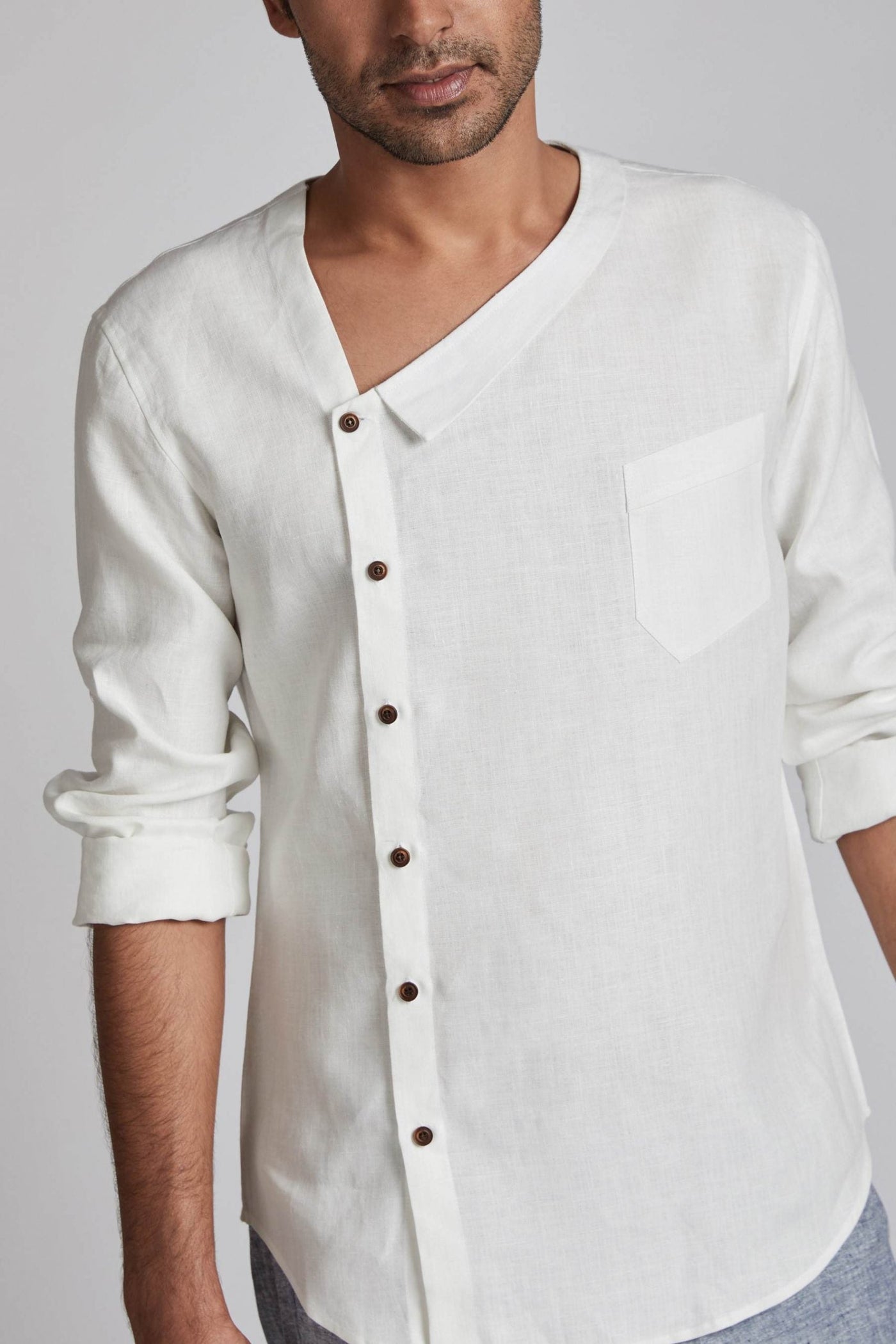 Delta Asymmetric Shirt - Suspire