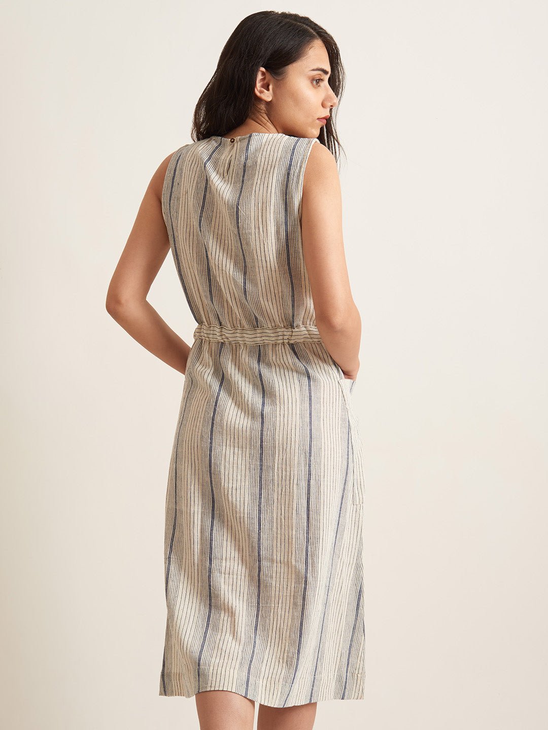 Drawstring day dress - Suspire