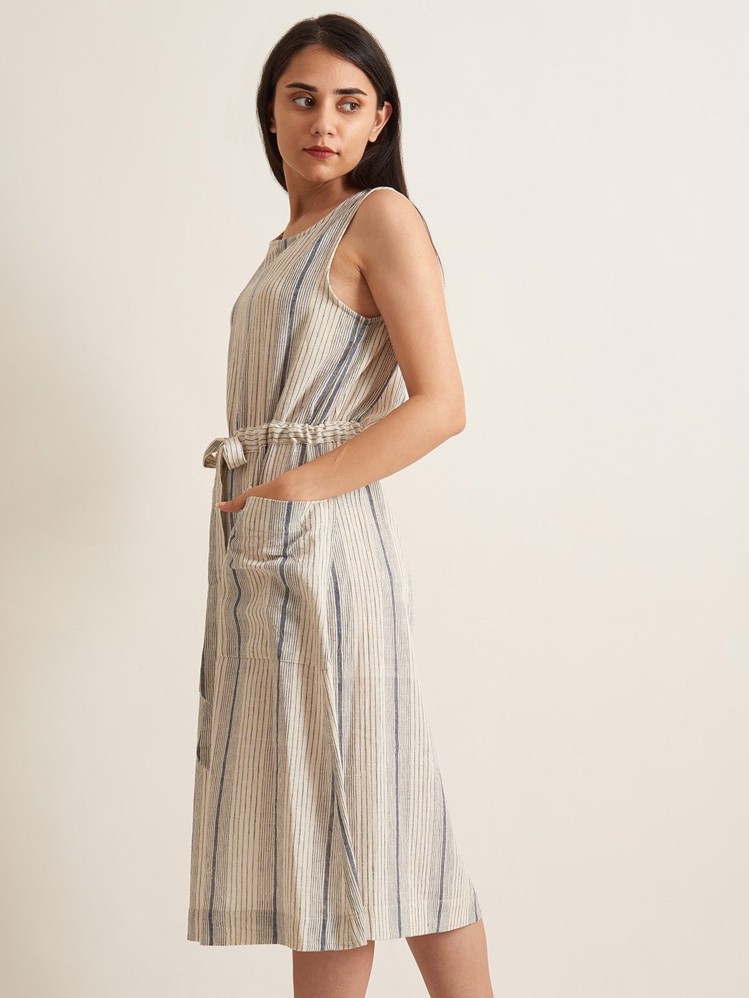 Drawstring day dress - Suspire