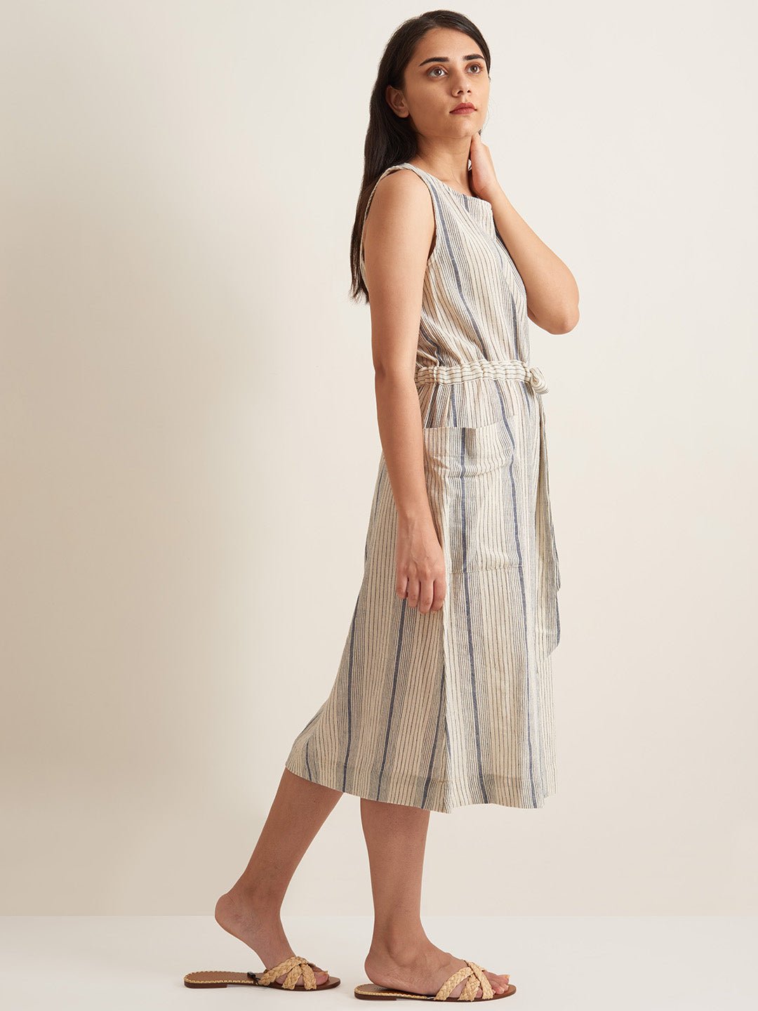 Drawstring day dress - Suspire