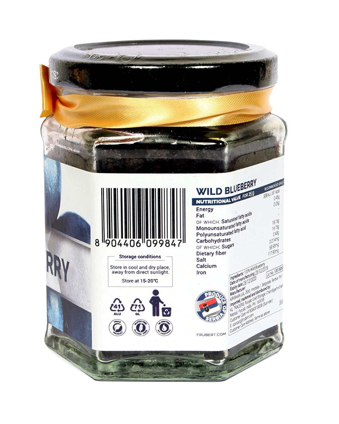 Dried Wild Blueberry - Suspire