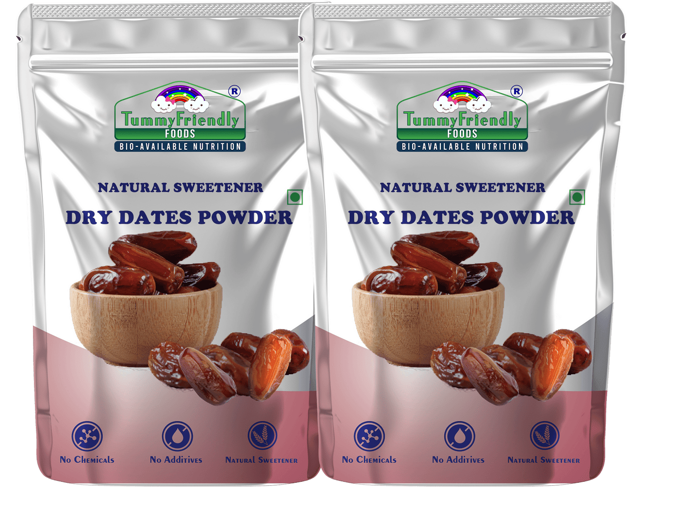 Dry Dates Powder | Organic | Premium Arabian Dates | No Sugar | 200g each (Pack of 2) - Suspire