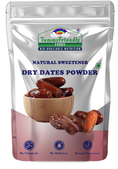 Dry Dates Powder | Organic | Premium Arabian Dates | No Sugar | 200g each (Pack of 2) - Suspire