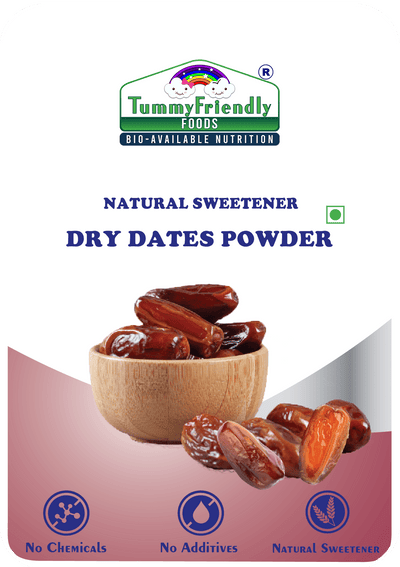 Dry Dates Powder | Organic | Premium Arabian Dates | No Sugar | 200g each (Pack of 2) - Suspire