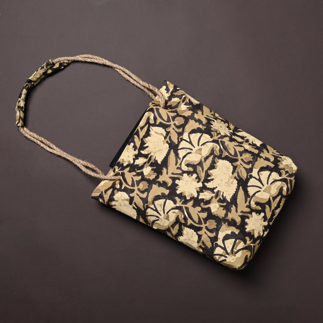 Earthy Printed Cloth Bag - Suspire