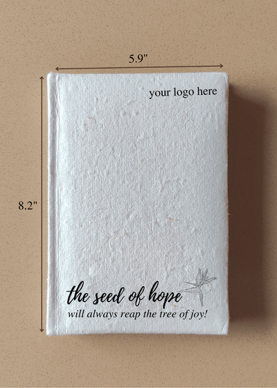 Eco-Friendly Diary A-5 | Sustainable Diary with Natural Shade Paper - Suspire