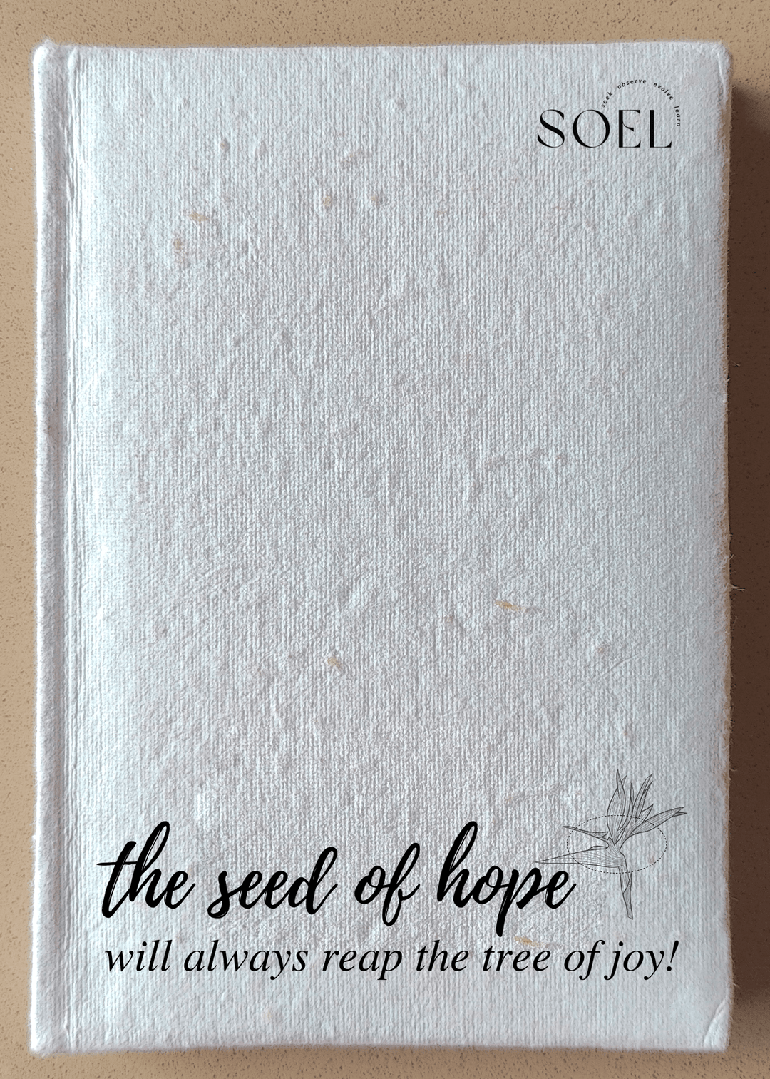 Eco-Friendly Diary A-5 | Sustainable Diary with Natural Shade Paper - Suspire