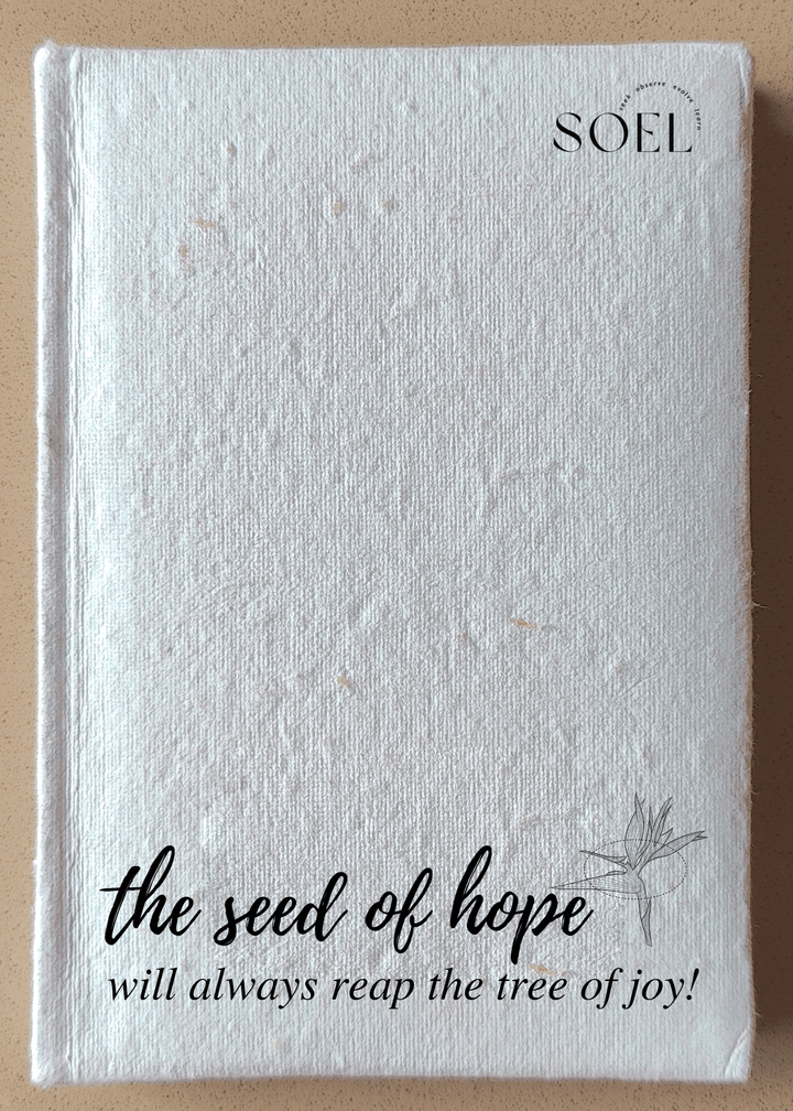 Eco-Friendly Diary A-5 | Sustainable Diary with Natural Shade Paper - Suspire