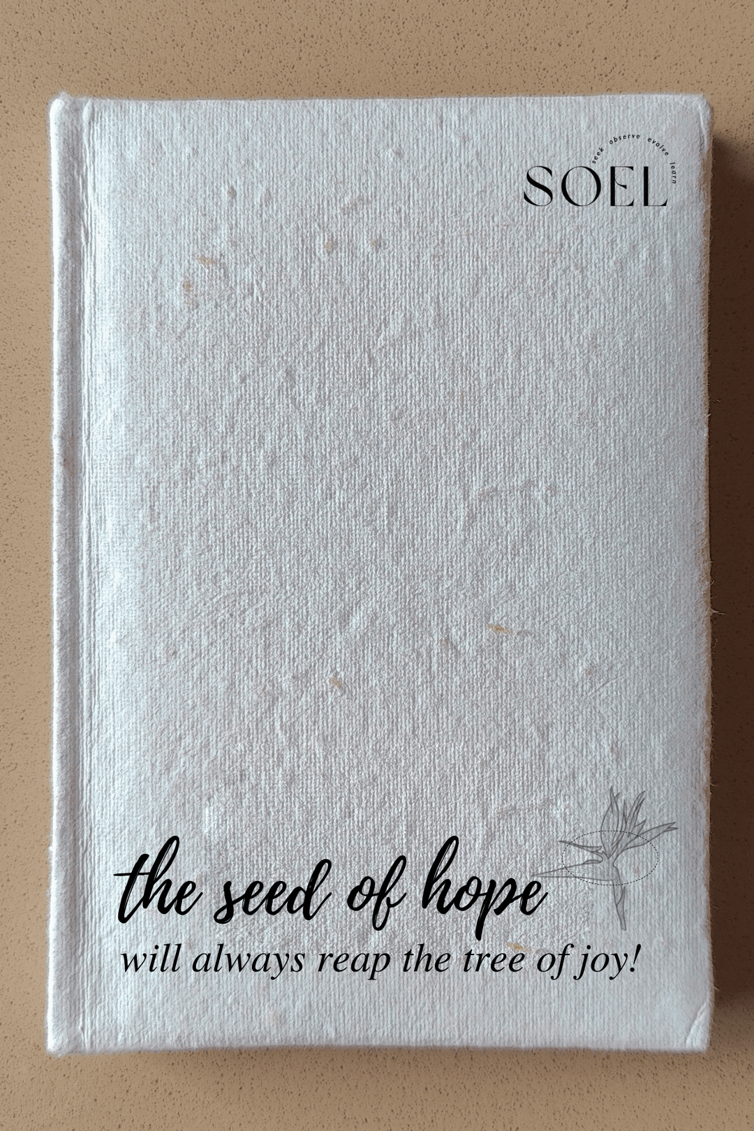 Eco-Friendly Diary A-6 | Sustainable Diary with Natural Shade Paper - Suspire