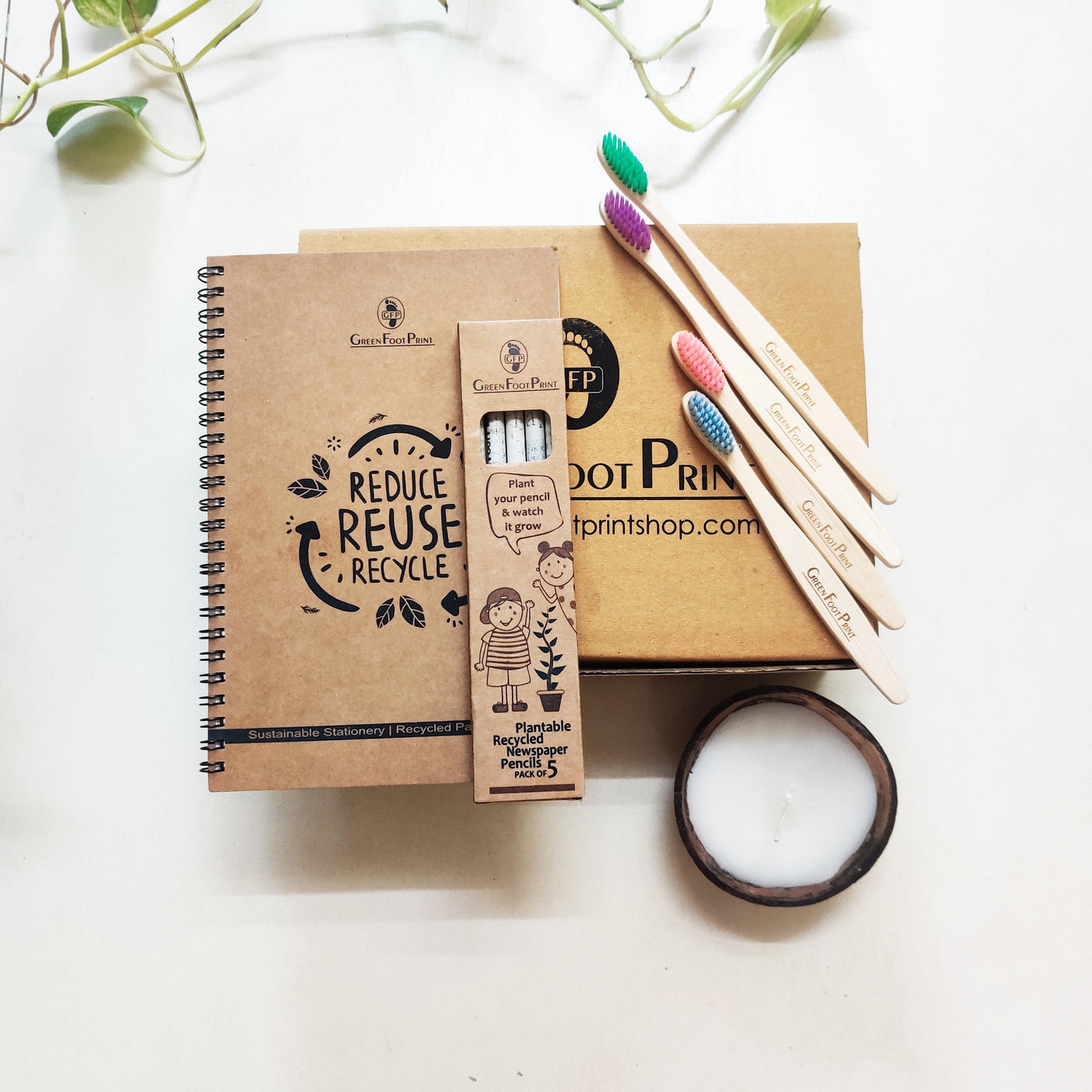 Eco Friendly Personal Care & Stationery Gift Box - Suspire