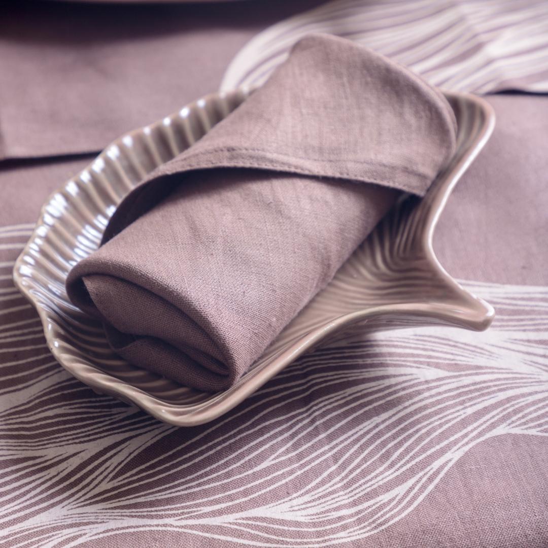 Eni - Natural Dinner Napkin Set - Suspire