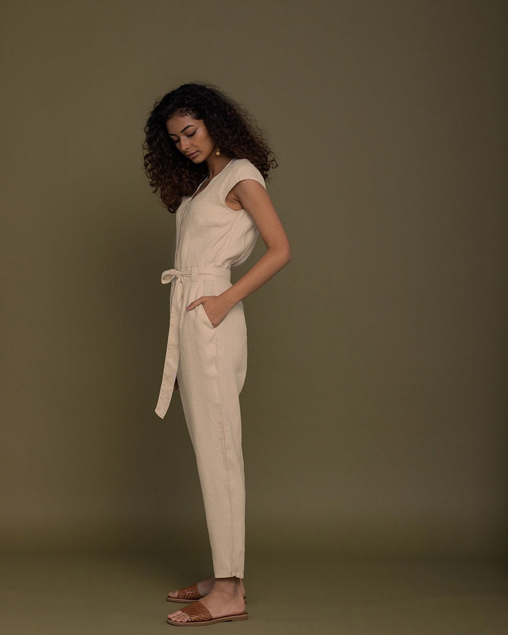 Evening Chai Jumpsuit - Suspire
