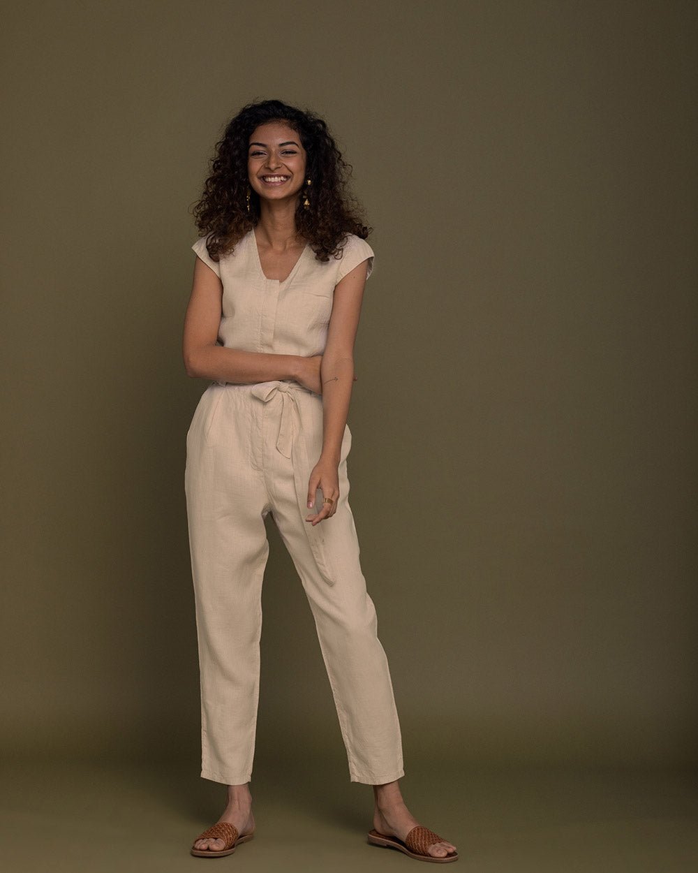 Evening Chai Jumpsuit - Suspire
