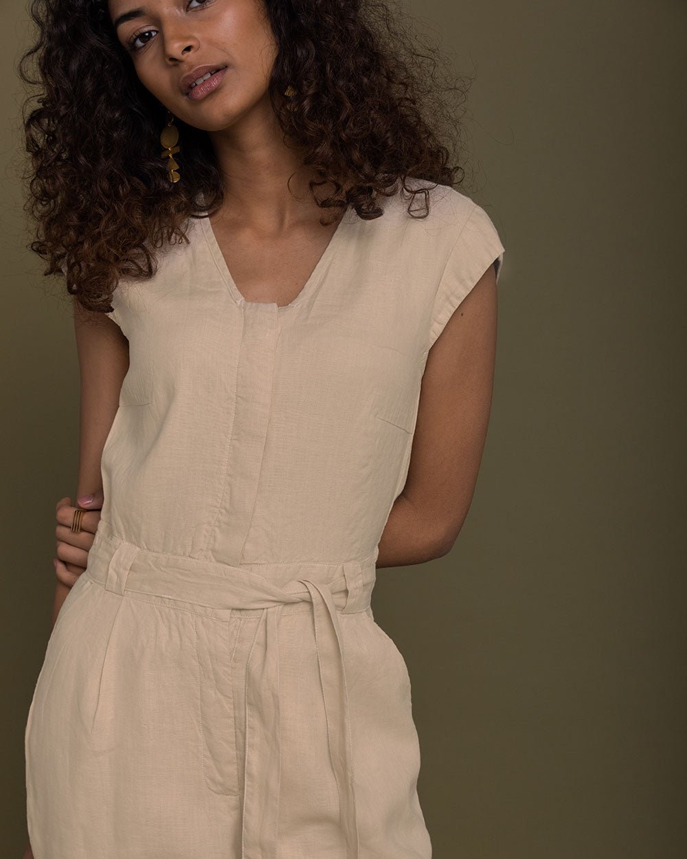 Evening Chai Jumpsuit - Suspire
