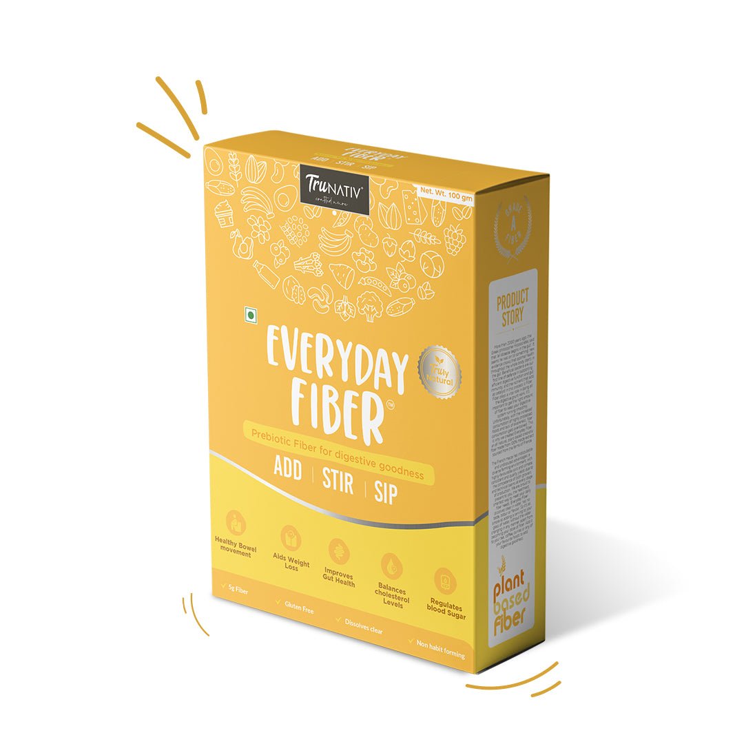 Everyday Fiber | Plant Based Probiotic Fiber For Digestive Goodness | Unflavored Powder - 100g - Suspire