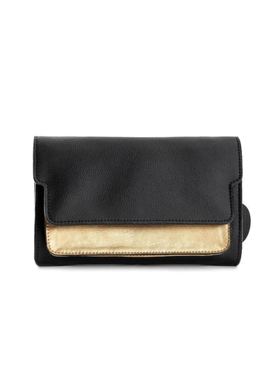 Fides - black & gold wallet
