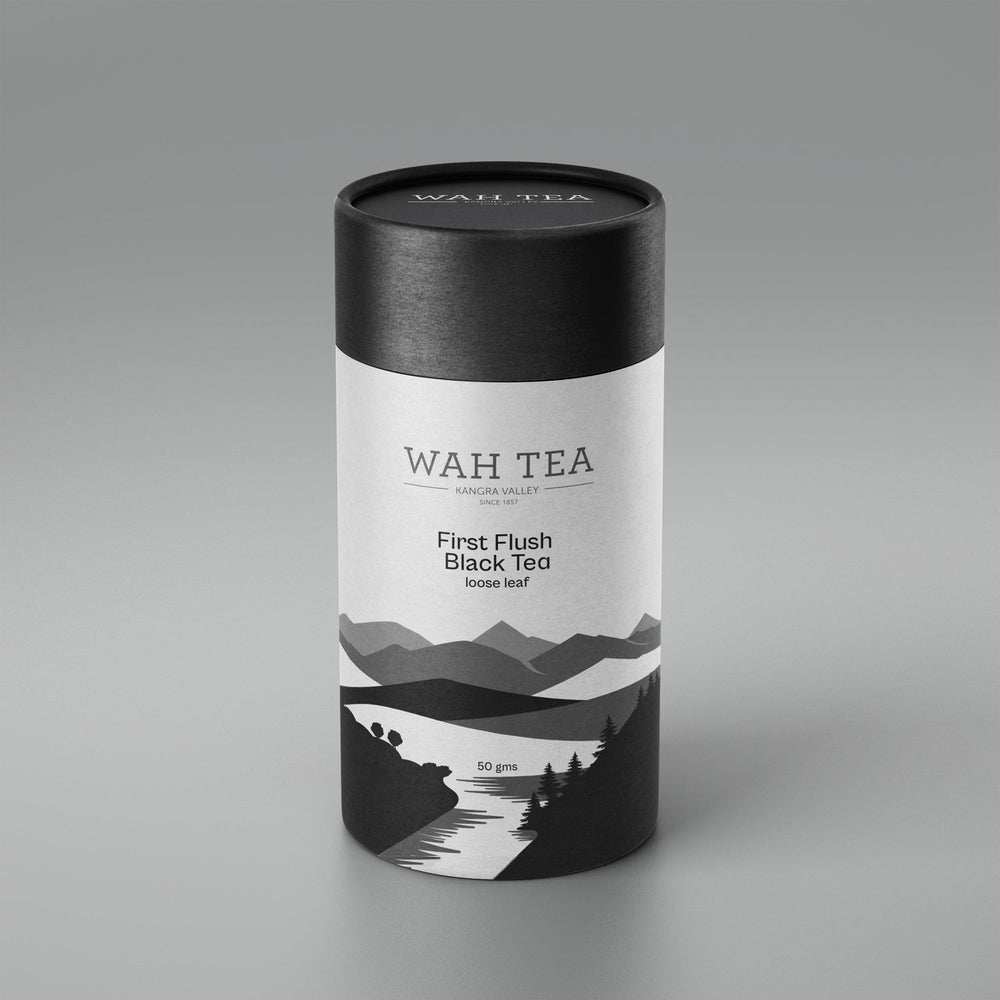 First Flush Black Tea - Loose Leaf - Tube Pack of 2 (50g each)