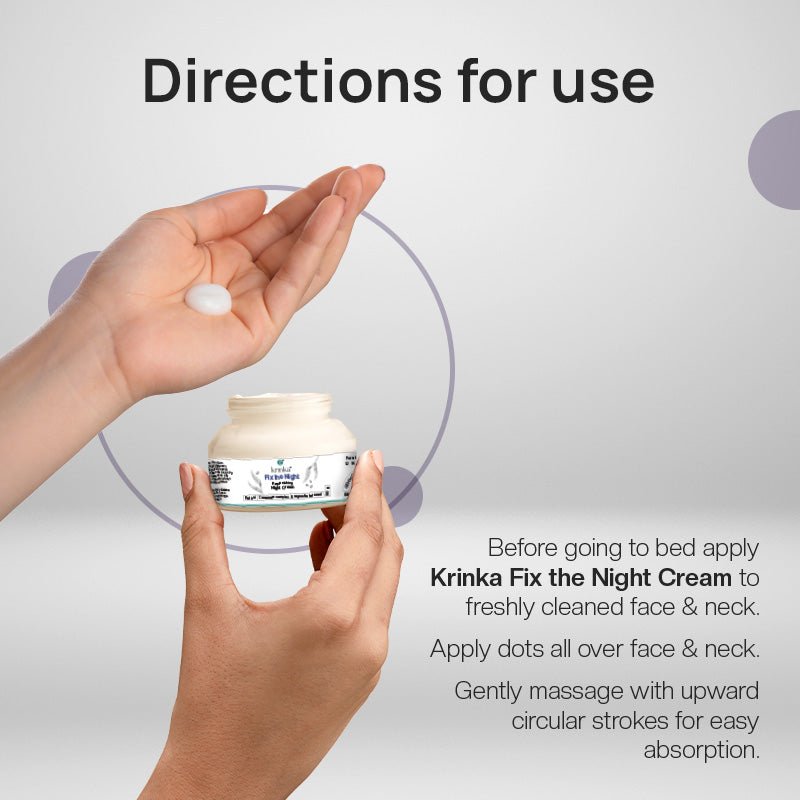 FIX THE NIGHT Replenishing night cream - Suspire