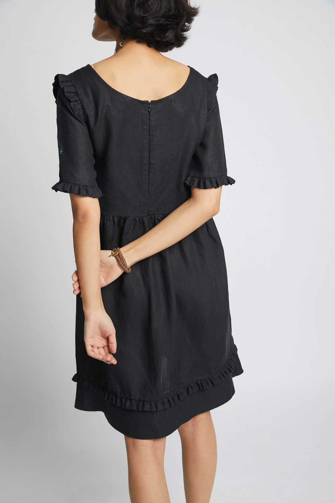 Flare Ruffled Dress - Suspire